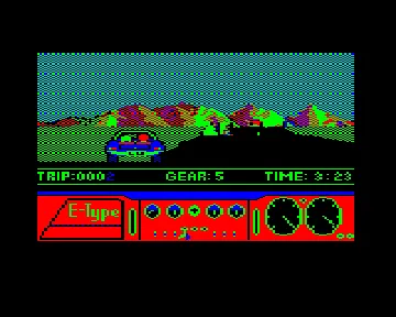 E Type (1990)(The Fourth Dimension) screen shot game playing